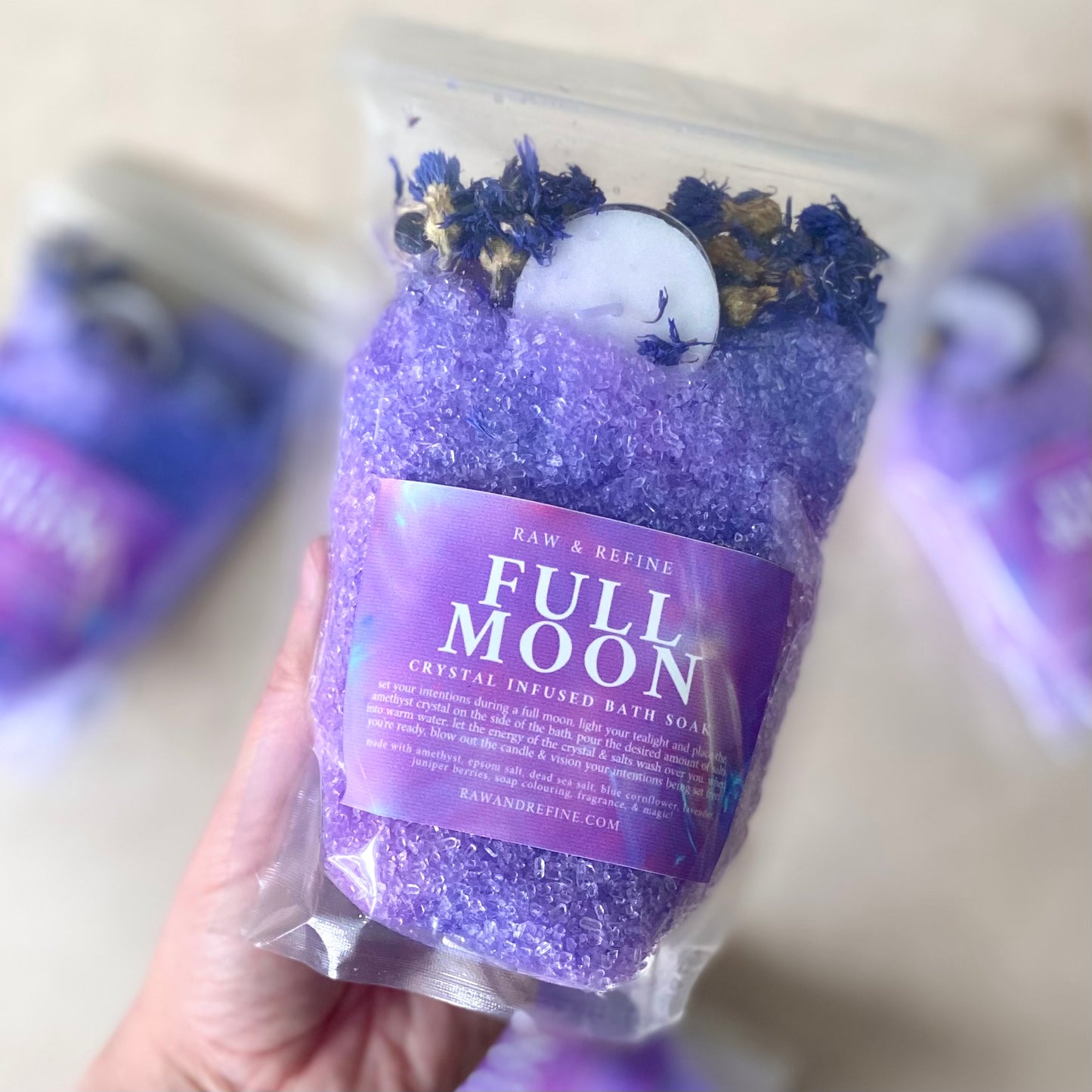 Full Moon Crystal Infused Bath Ritual