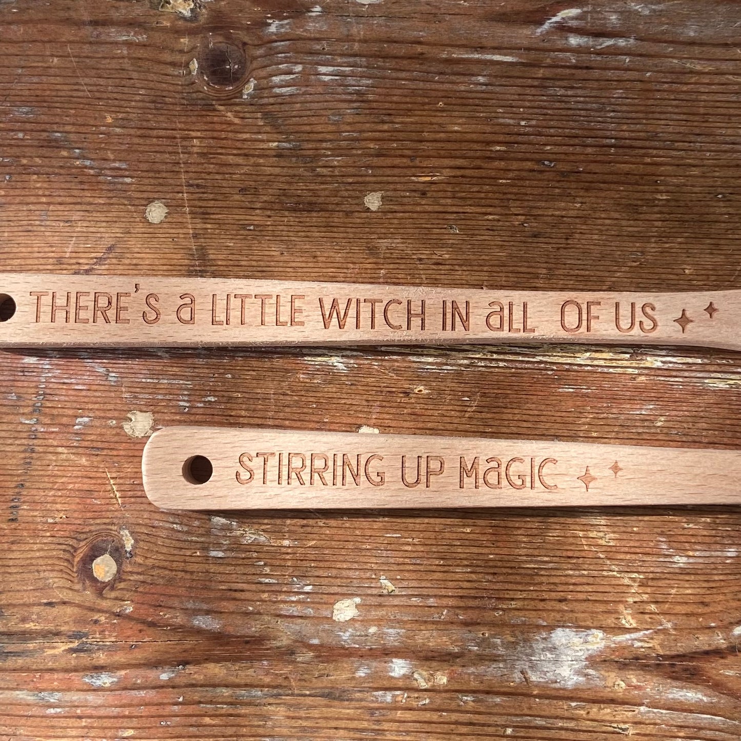 Witches Wooden Spoon