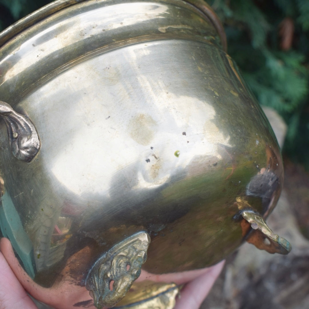 Vintage Large Antique Cauldron