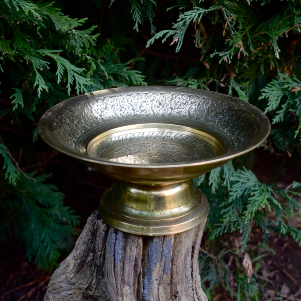 Vintage Brass Bowl
