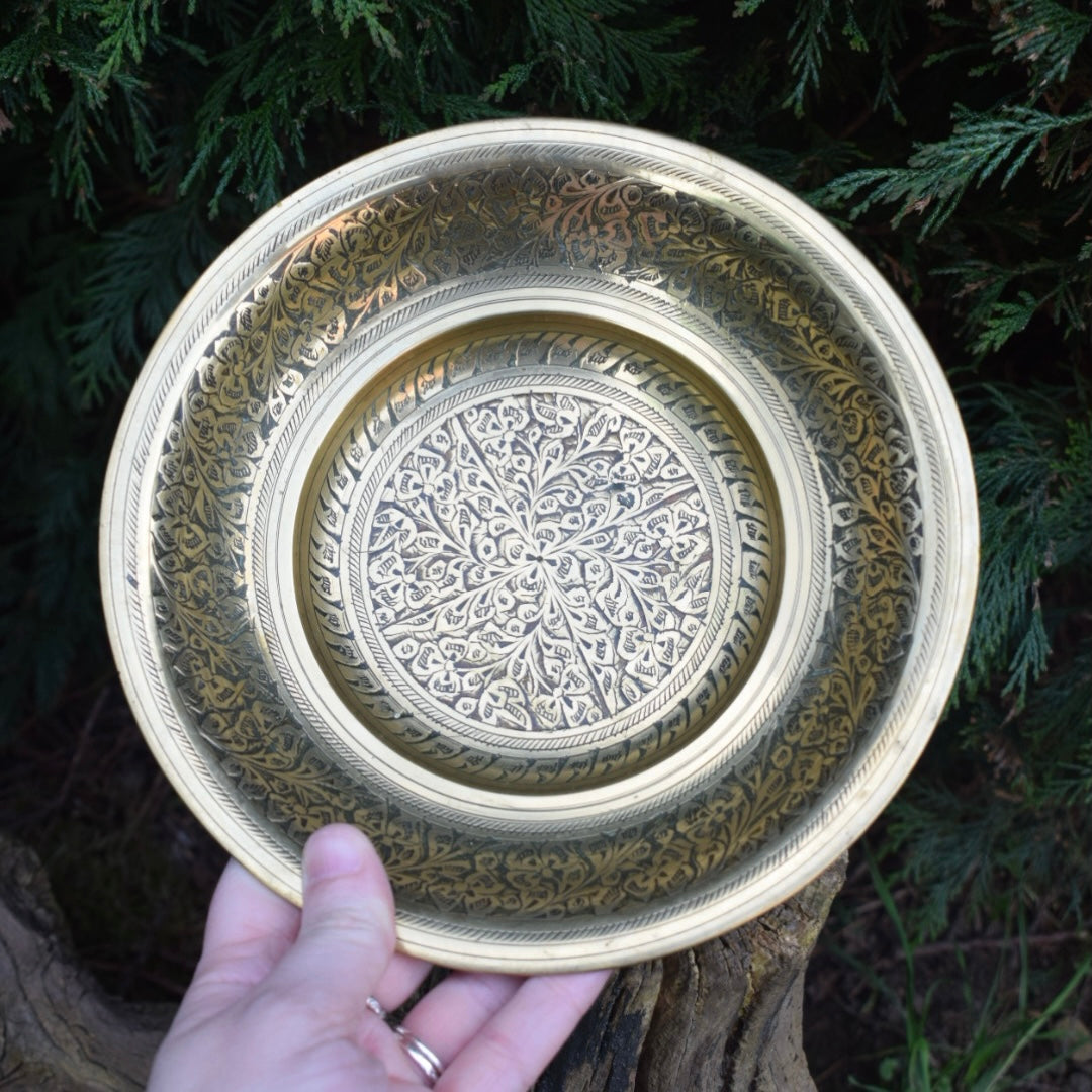Vintage Brass Bowl