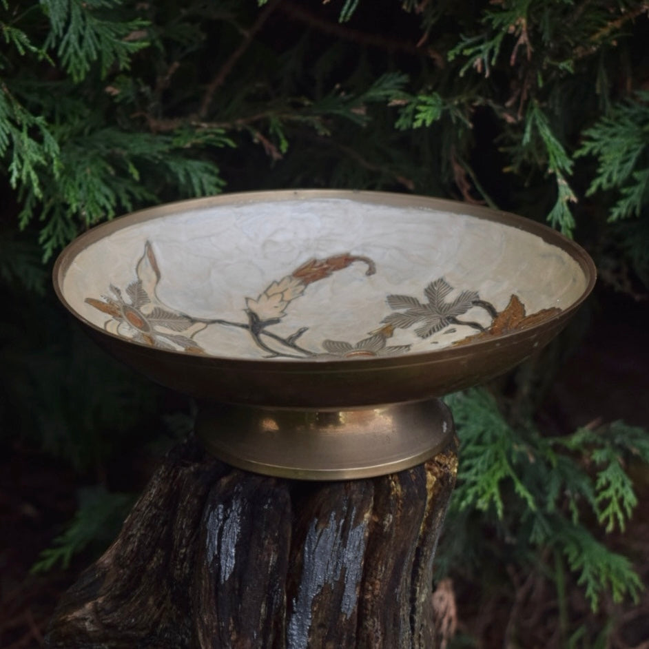 Vintage brass bowl