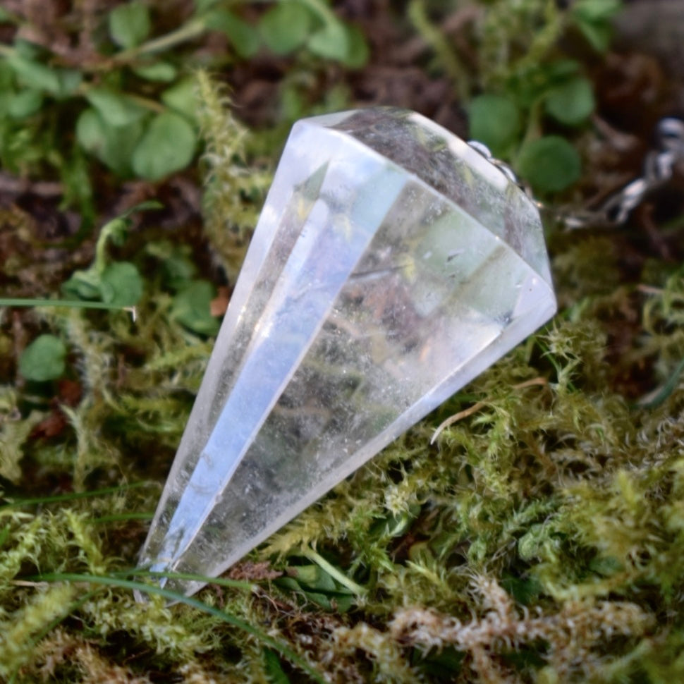 Clean Quartz Pendulum