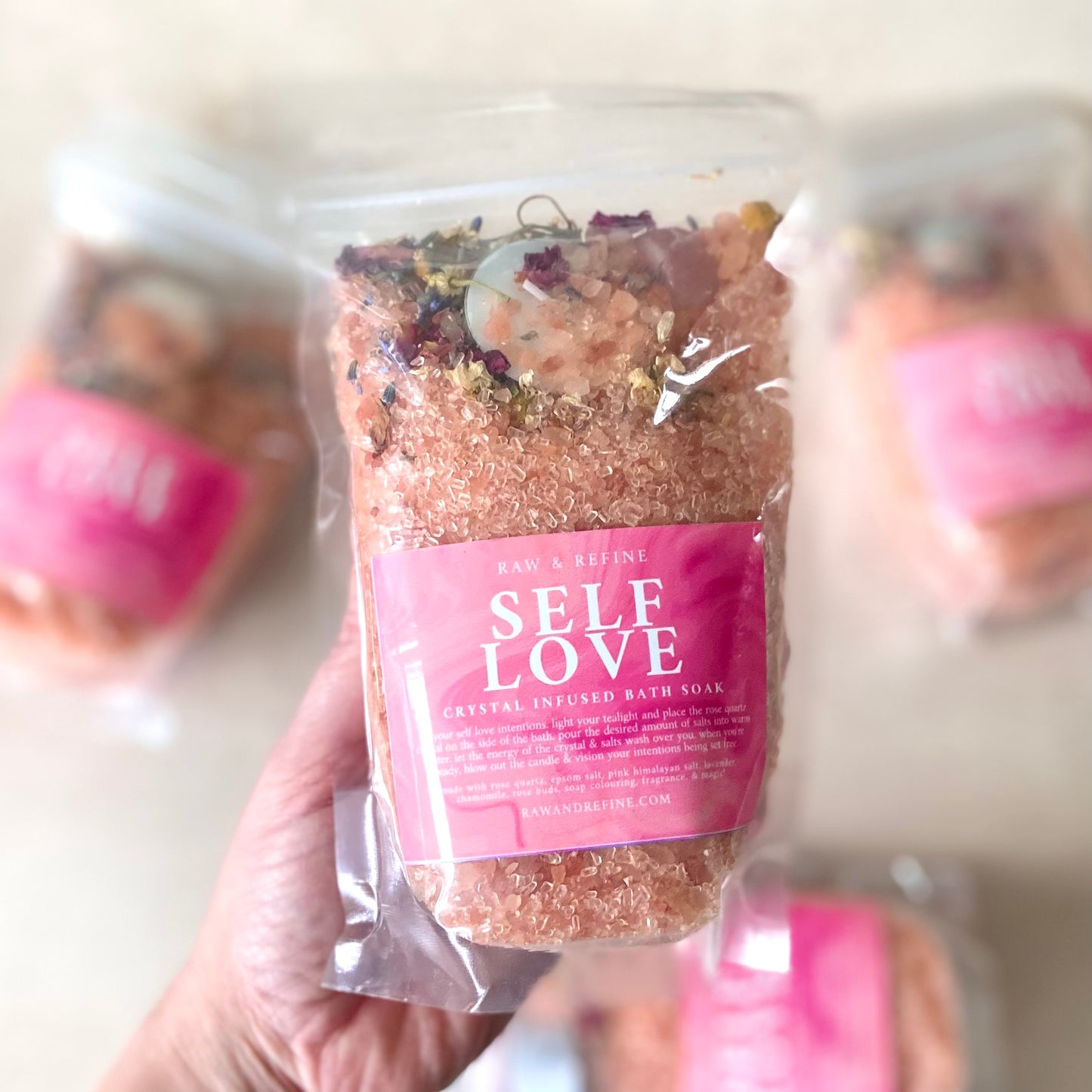 Self Love Crystal Infused Bath Ritual