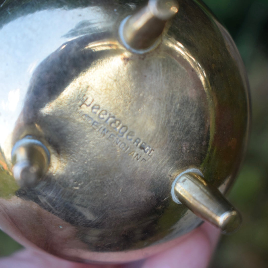 Mini Vintage Brass Cauldron