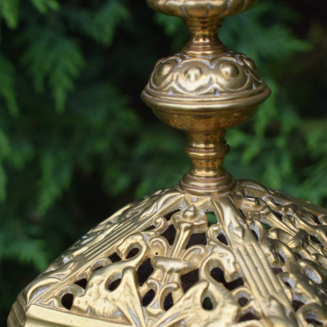 Vintage Brass Candlestick Holder