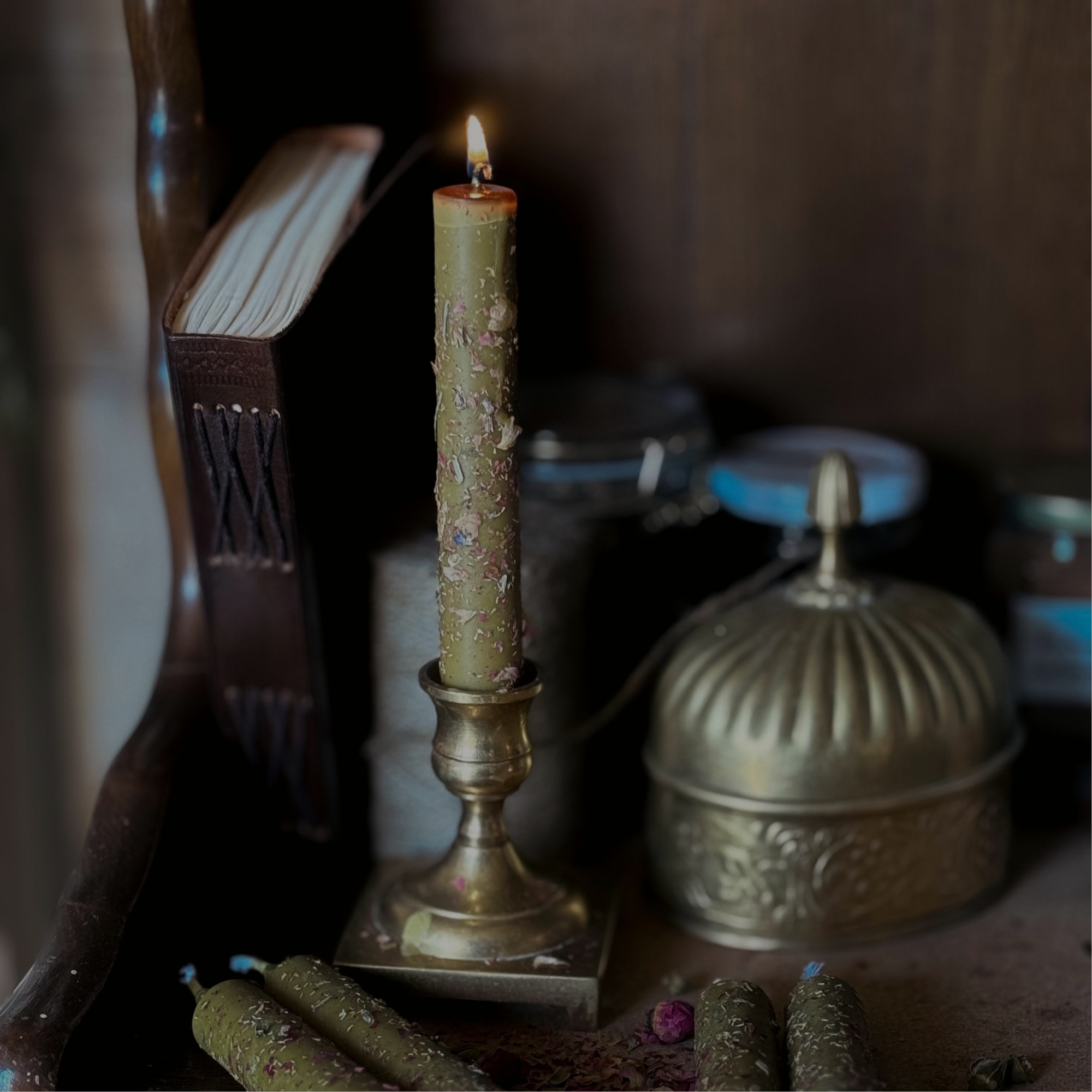 Spell candles
