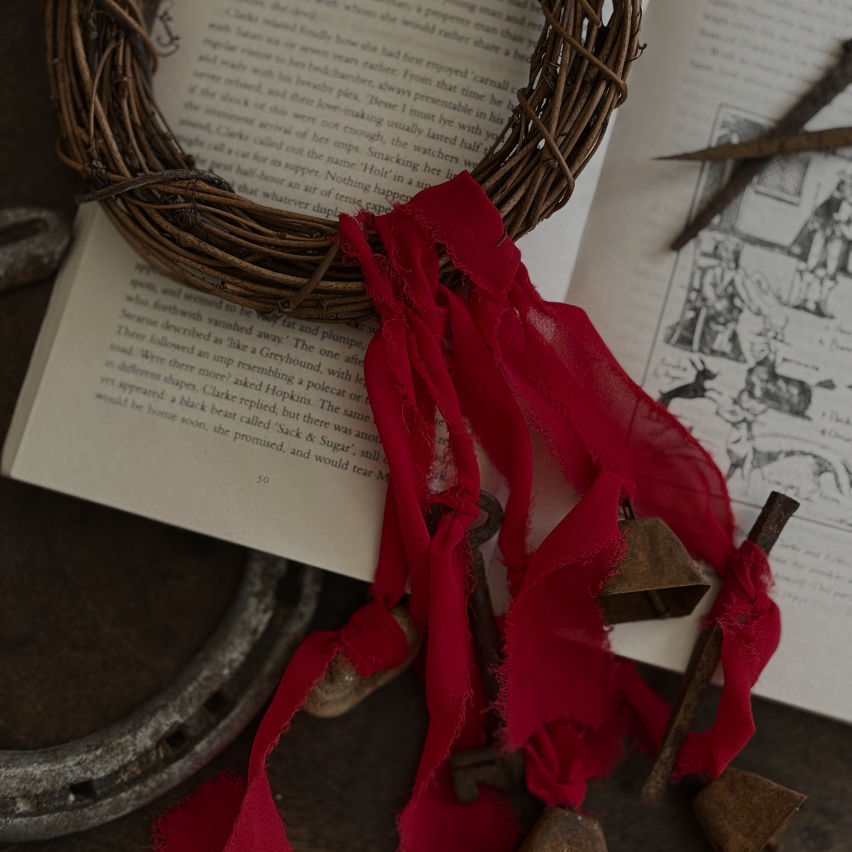 Protection Witch Bells Wreath