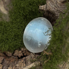Selenite Palm Stone
