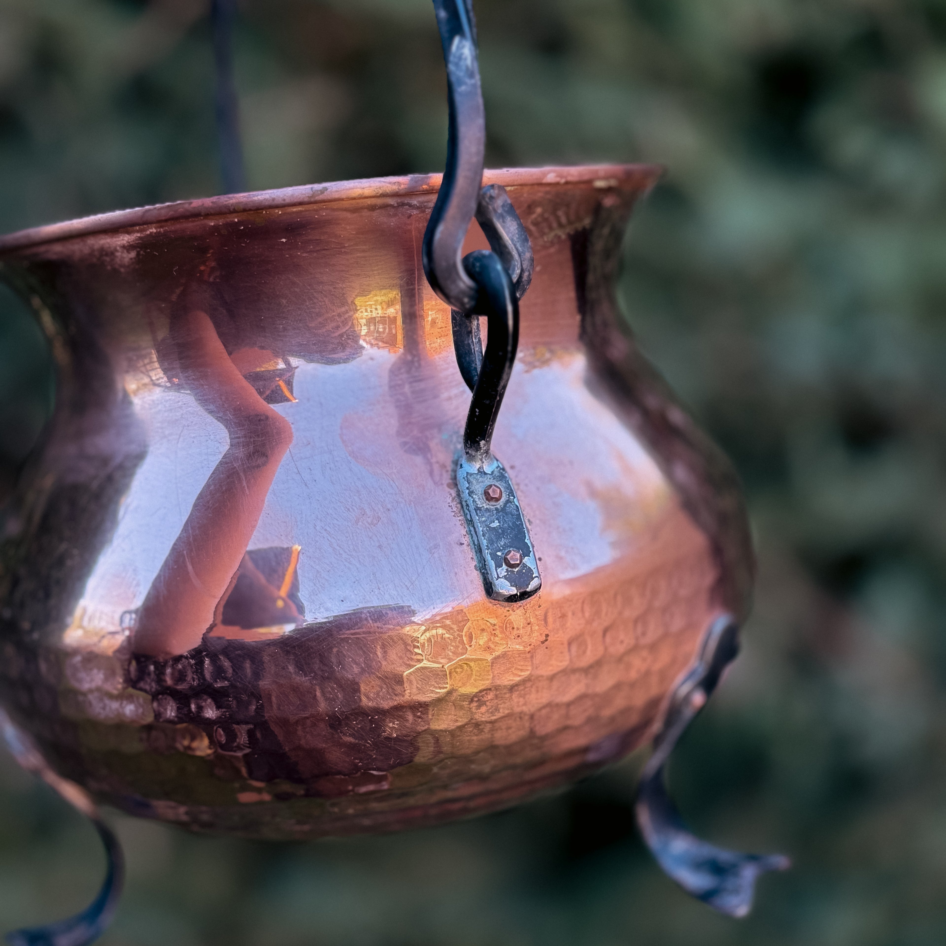 Vintage Copper Cauldron