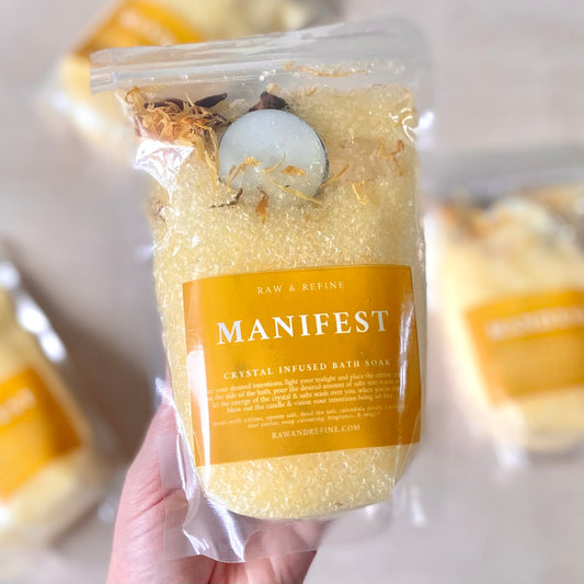 Manifest Crystal Infused Bath Ritual