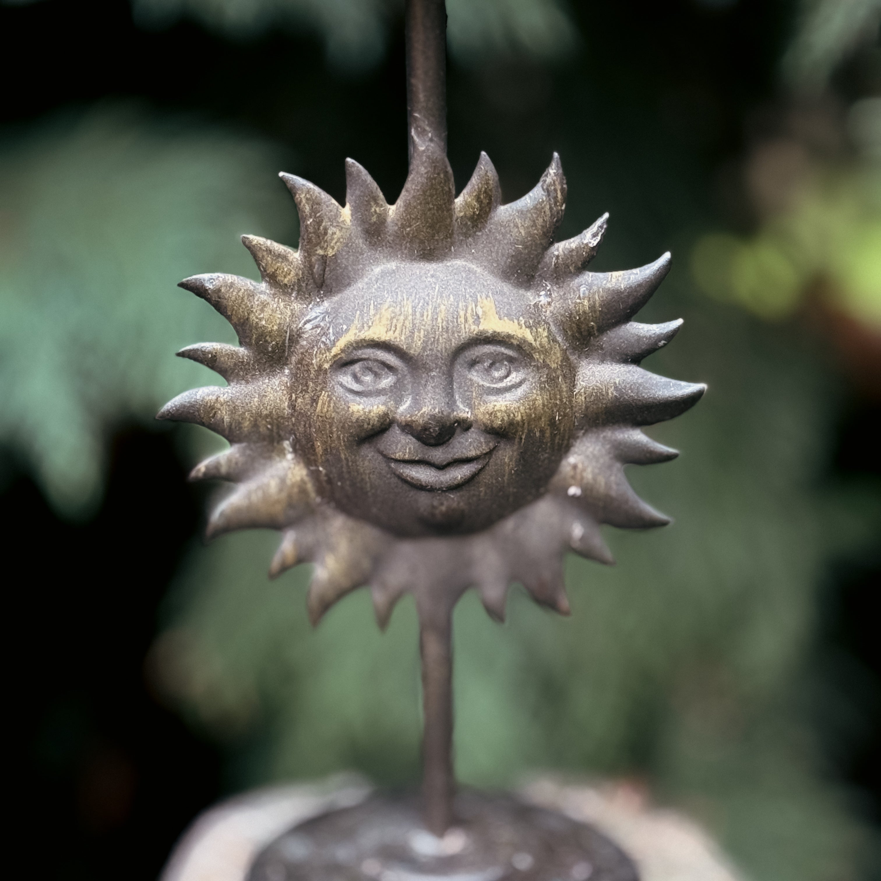 Vintage Sun Candle Holder