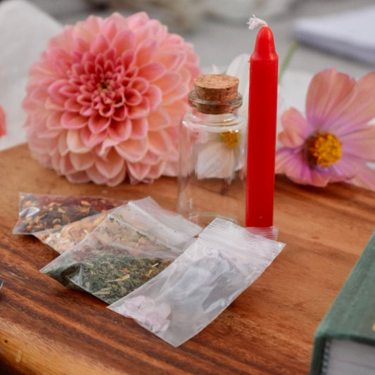 Love & Passion Spell Jar Kit