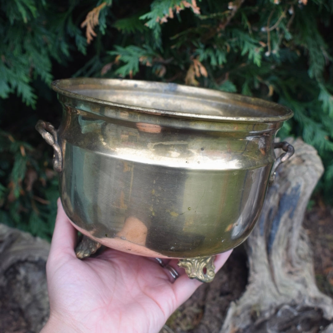Vintage Large Antique Cauldron
