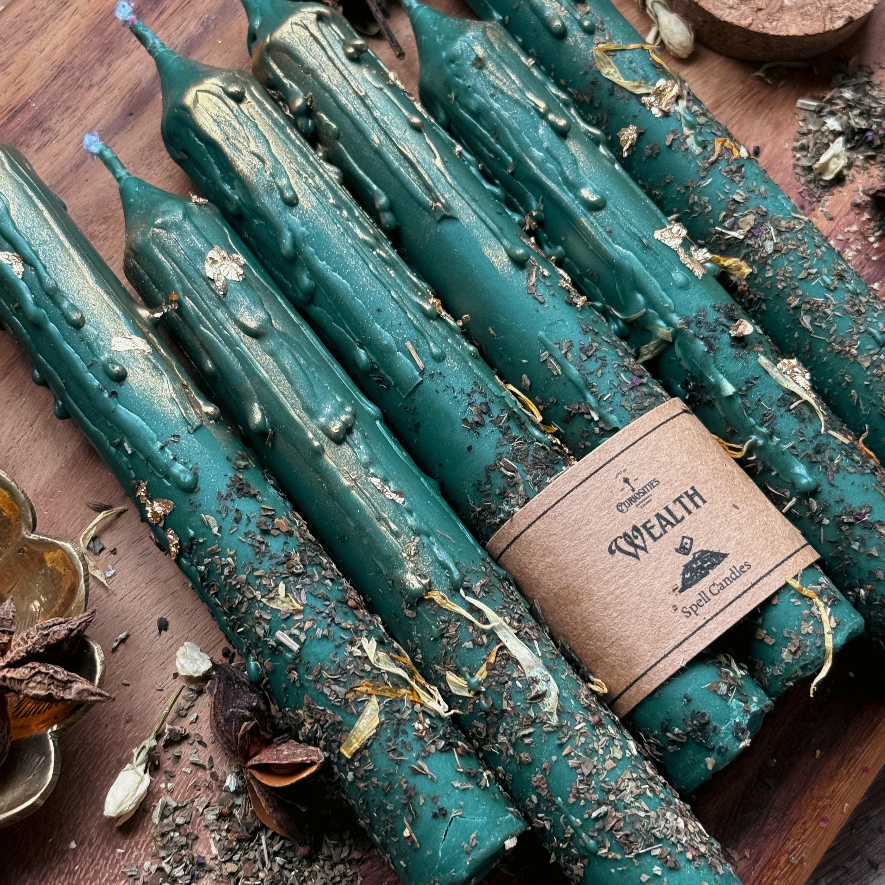 Wealth Spell Candles