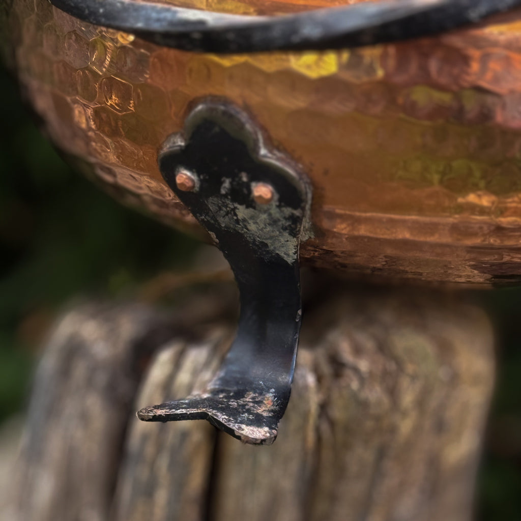 Vintage Copper Cauldron