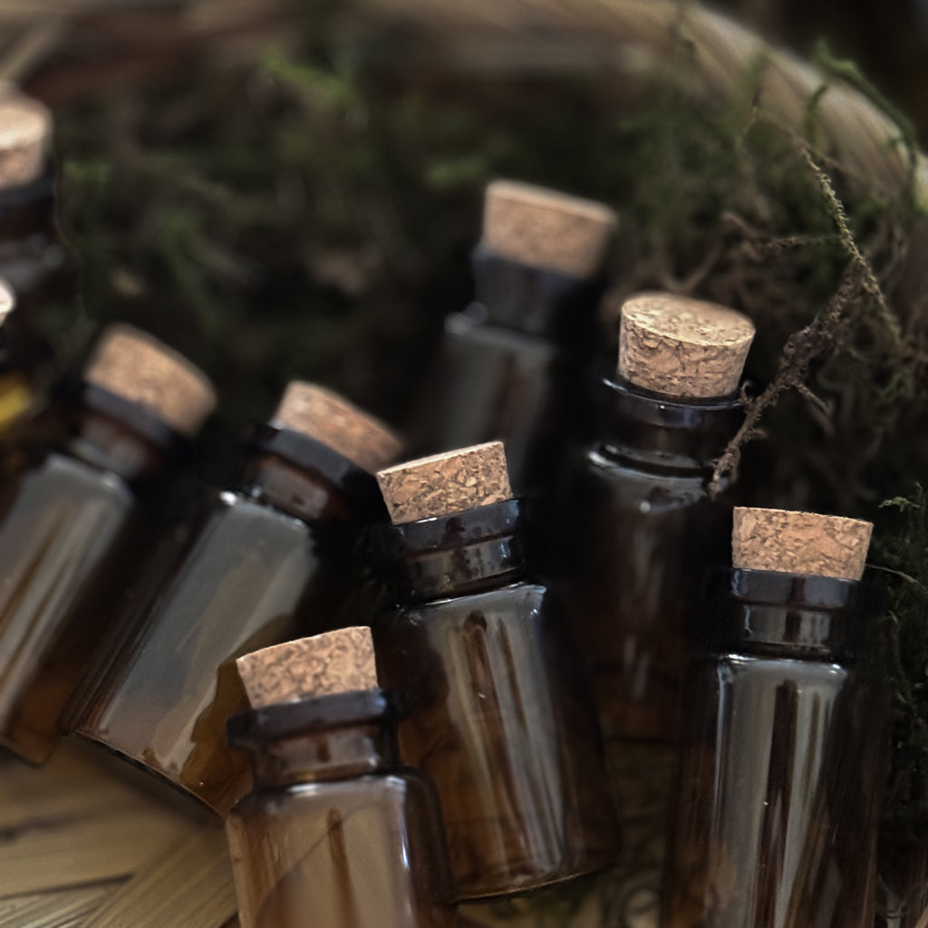 Set of 3 Mini Apothecary Jars