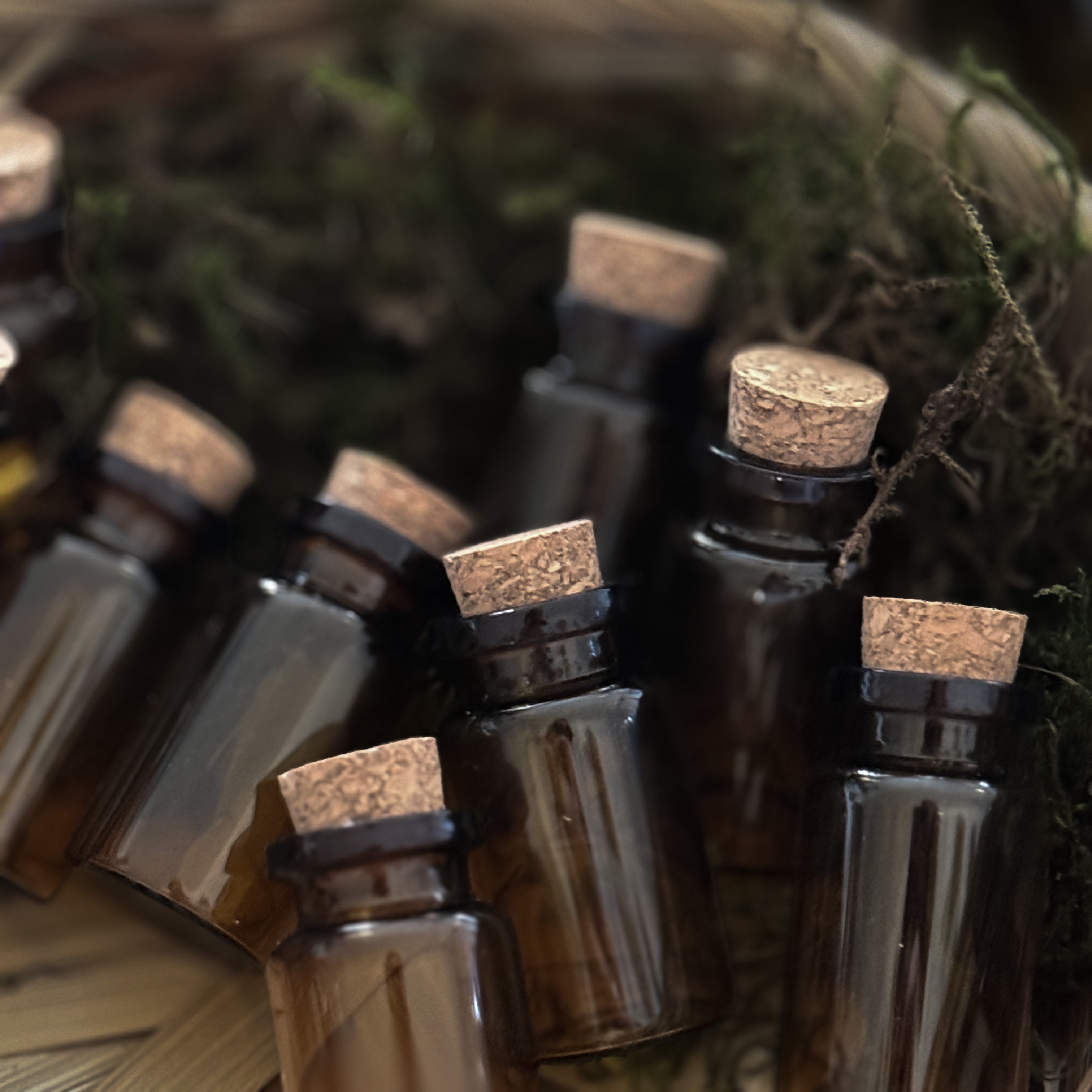 Set of 3 Mini Apothecary Jars