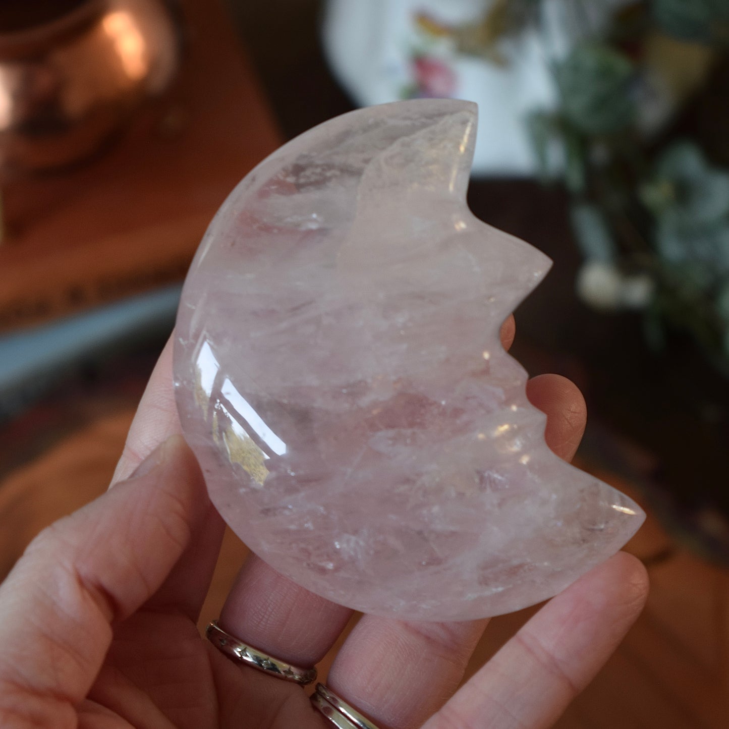 Rose Quartz Moon