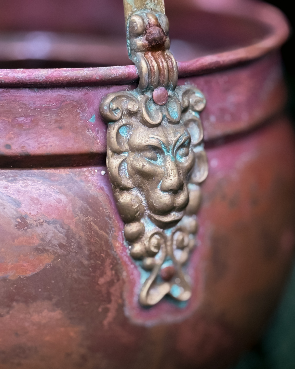 Large Copper Cauldron