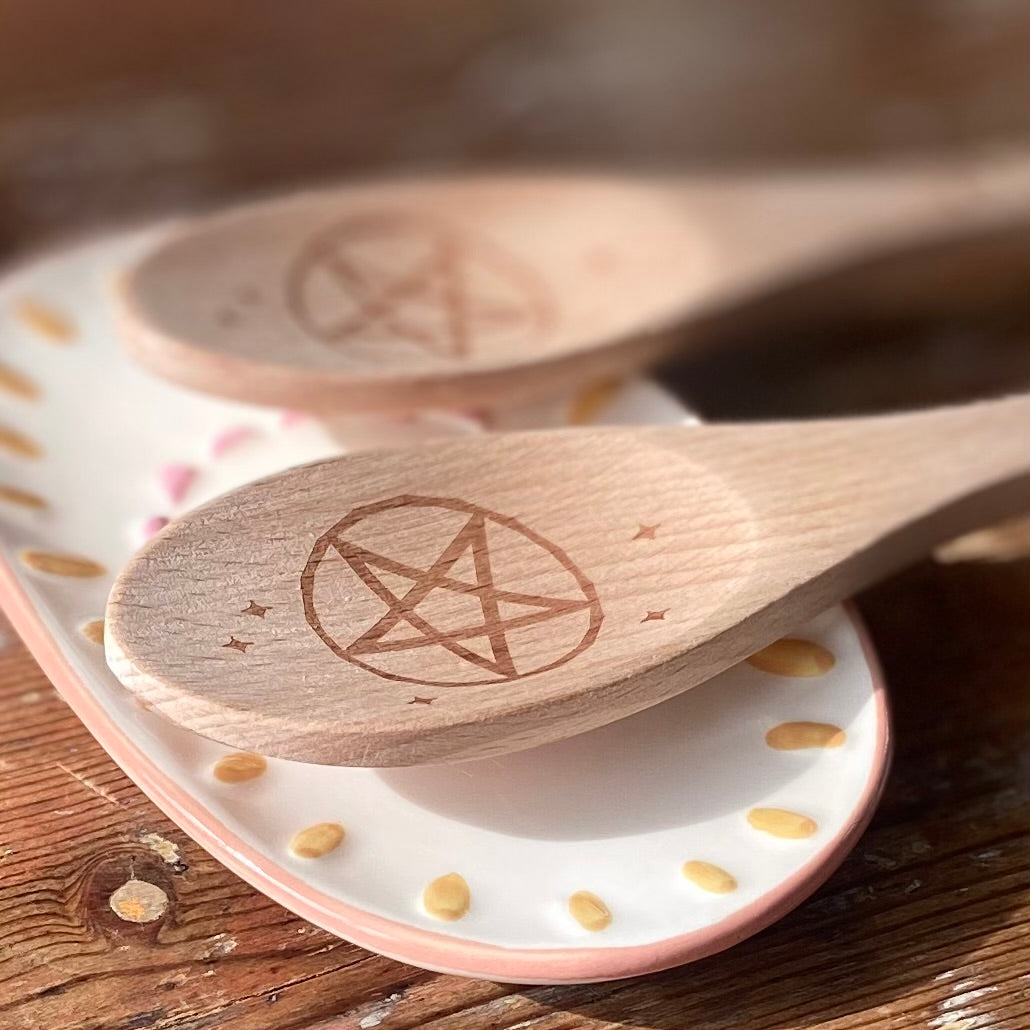 Witches Wooden Spoon