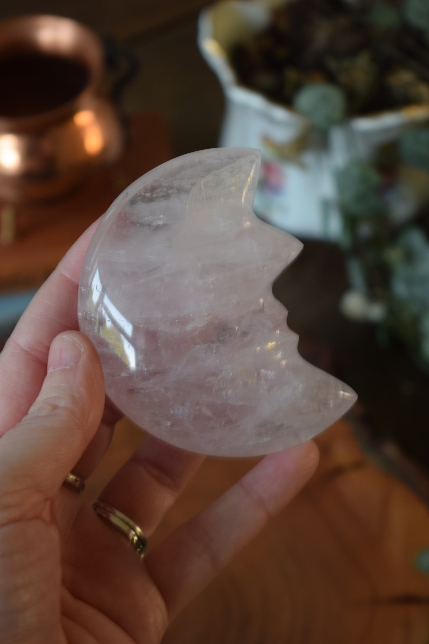 Rose Quartz Moon