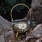 Vintage Brass Mini Witches Cauldron