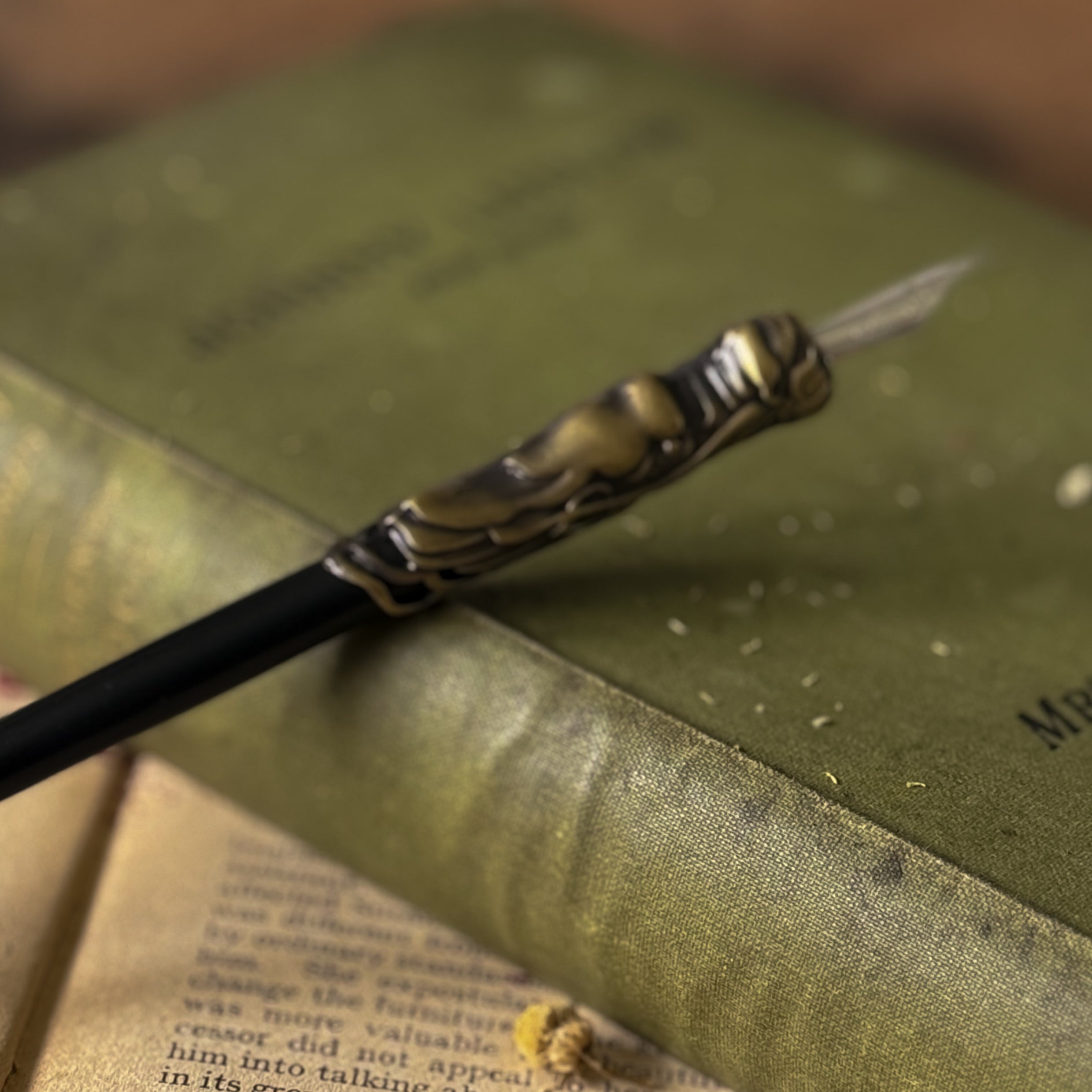 Ornate calligraphy Pen With Ink