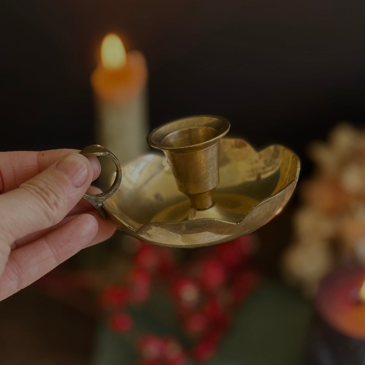 Vintage Candlestick Holder