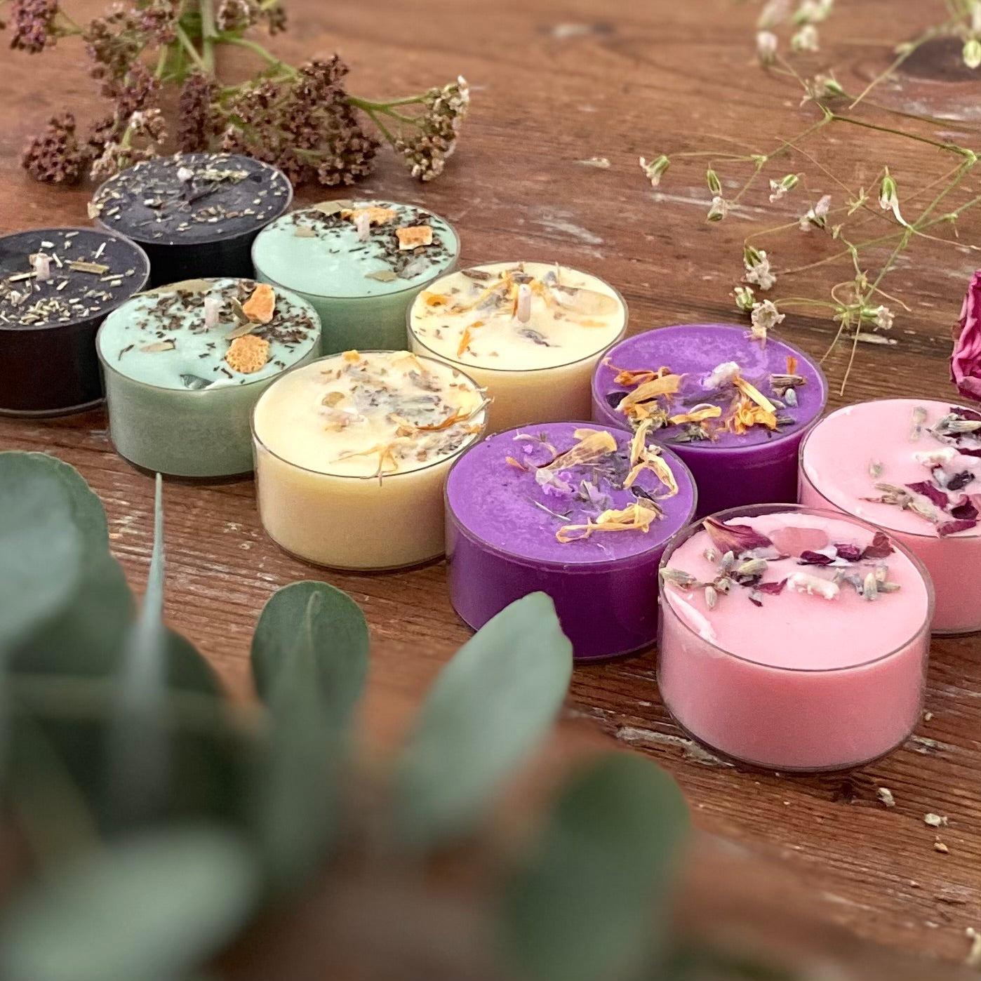 Handmade Soy Spell Tealights