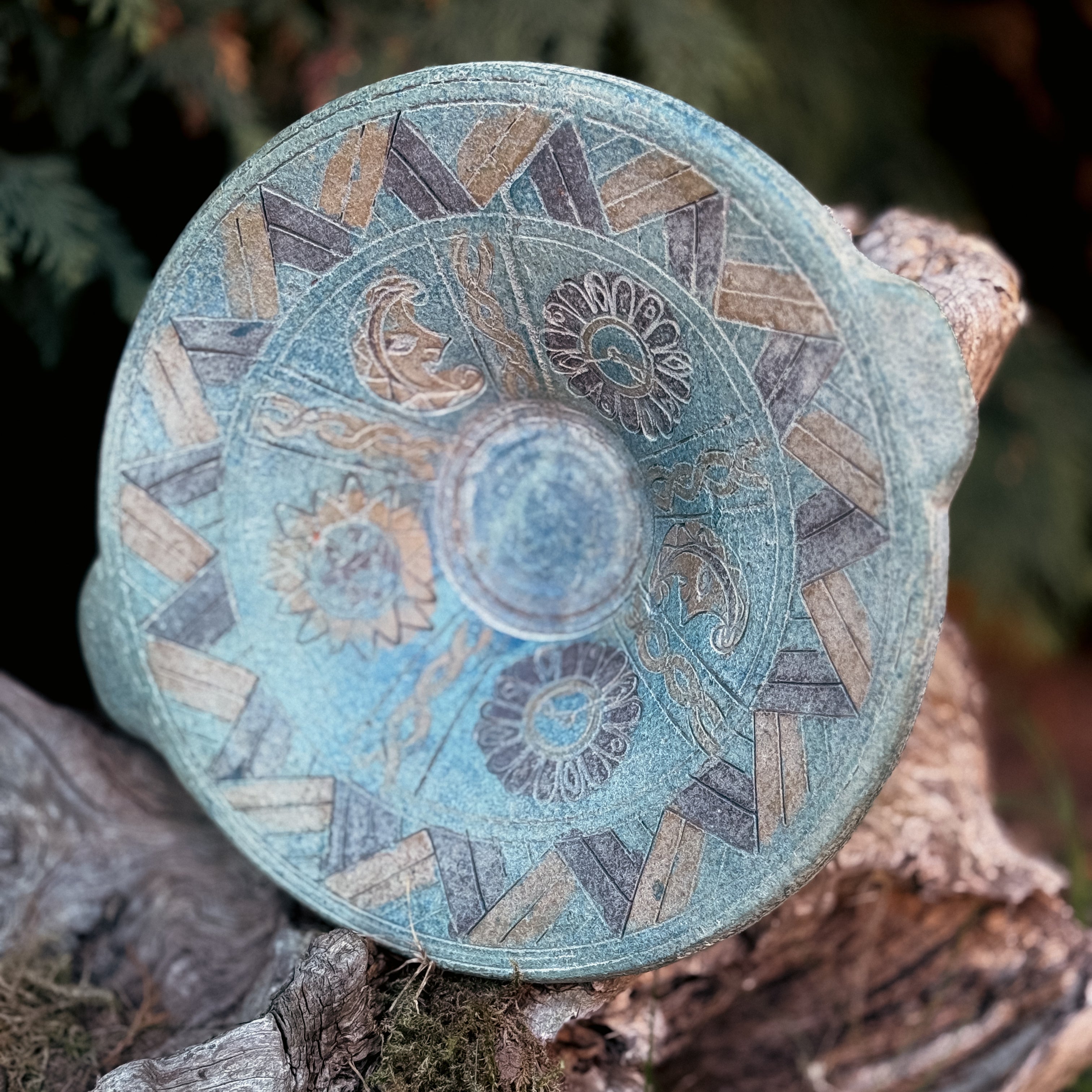 Vintage Sun & Moon Bowl