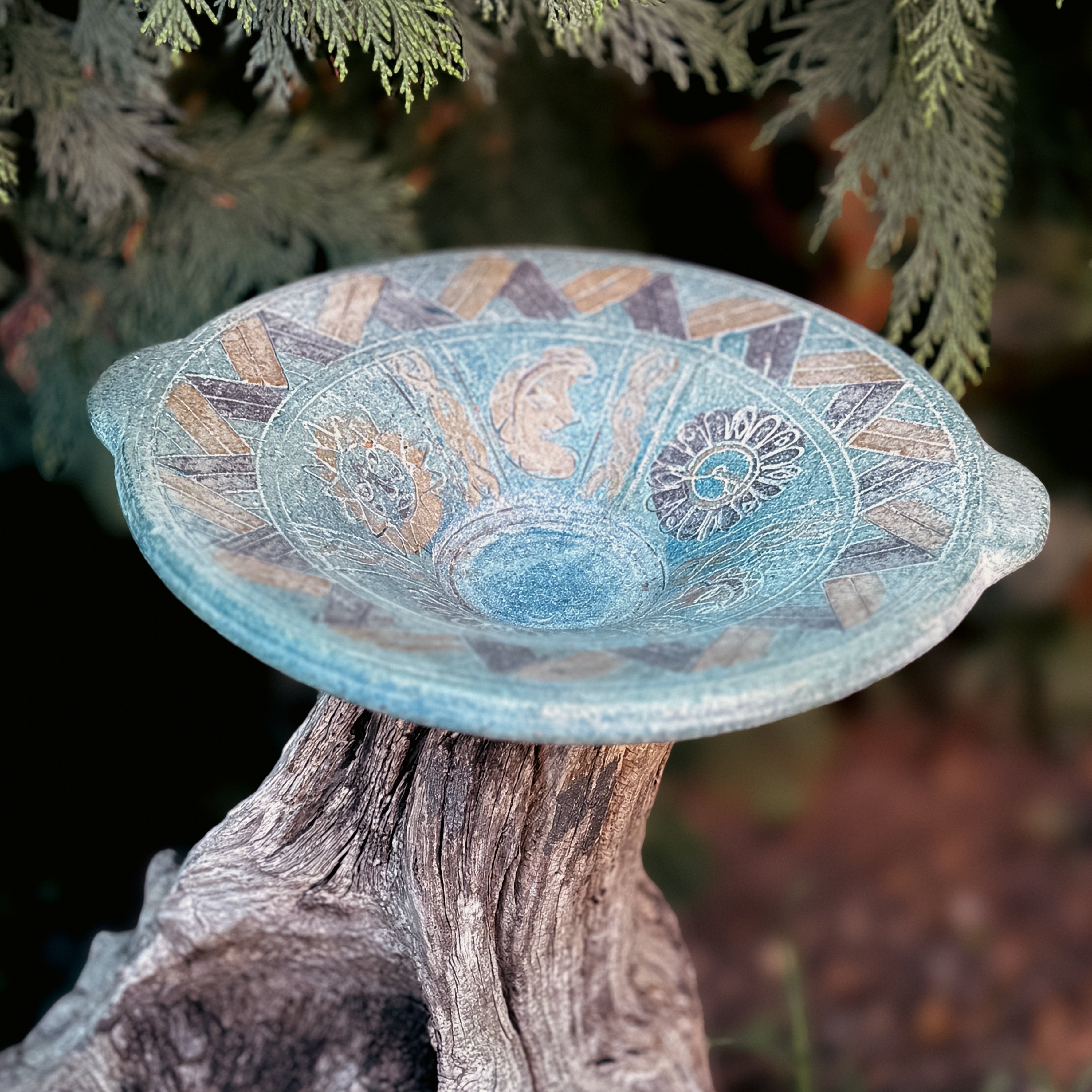 Vintage Sun & Moon Bowl