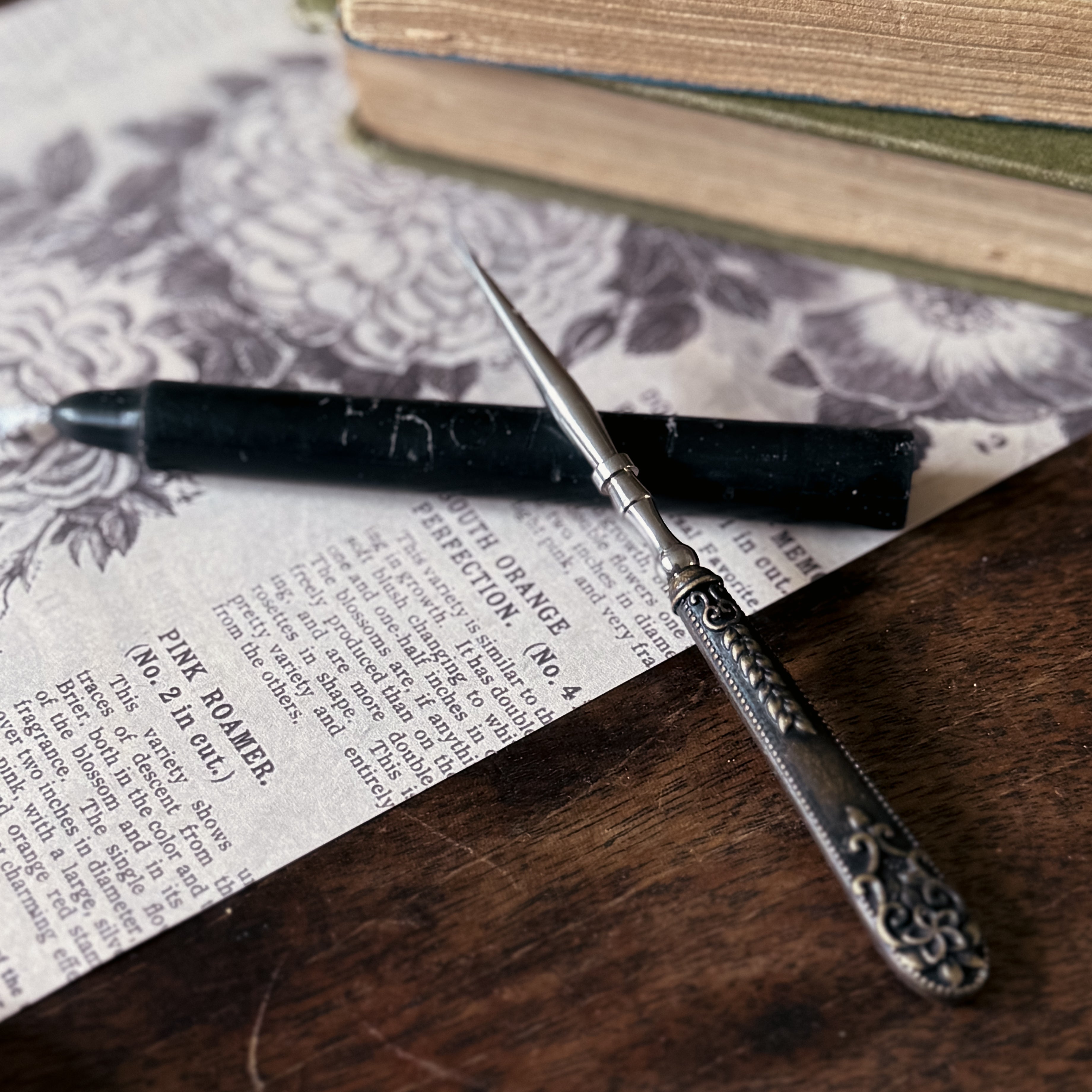 Ornate Metal Candle Scribe