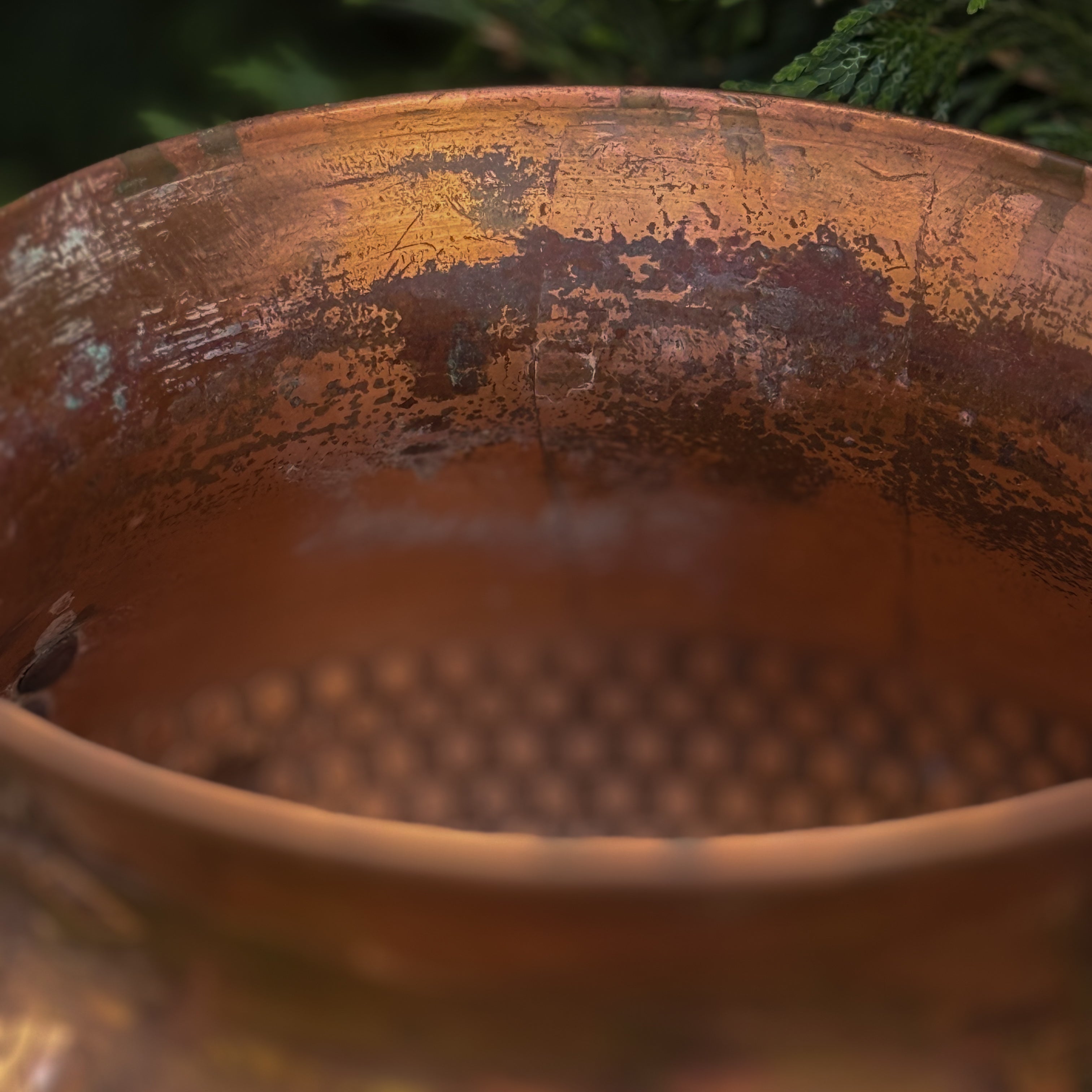 Vintage Copper Cauldron