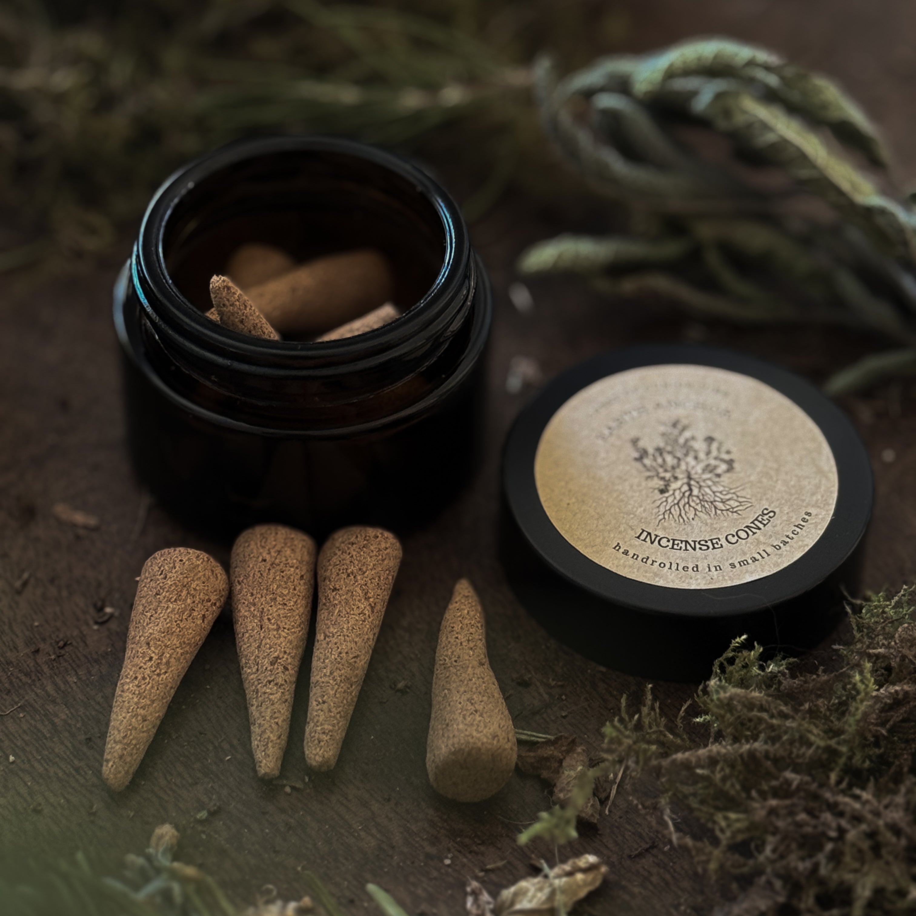 Earth AnchorHandrolled Incense Cones