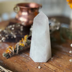 Large Clear Quartz Tower