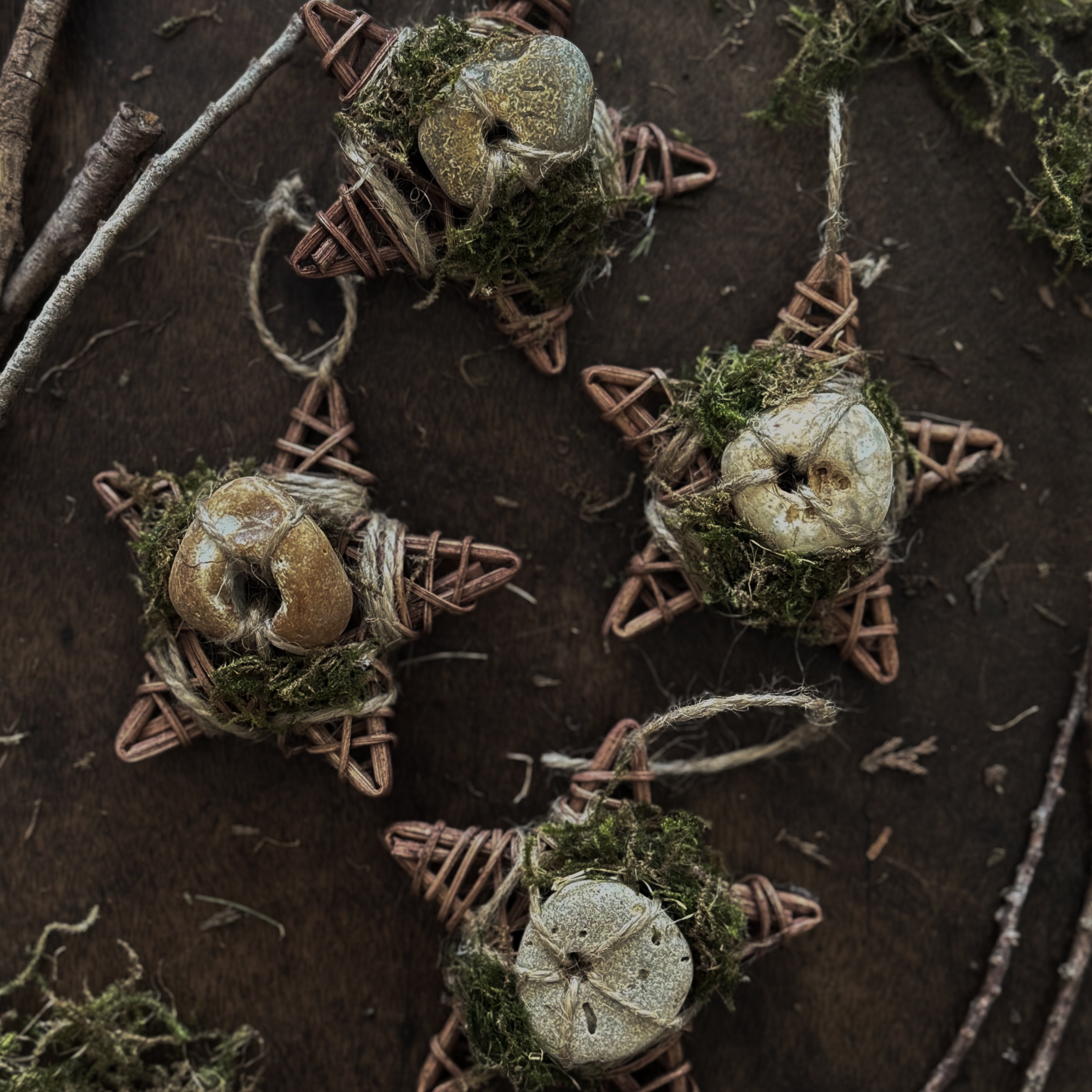 Hanging Hagstone Charm