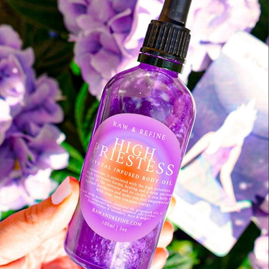 The High Priestest Crystal Infused Body Oil - 3oz