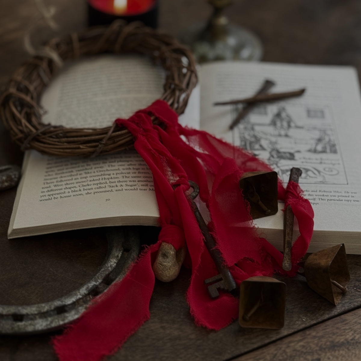 Protection Witch Bells Wreath
