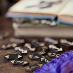 Carved Wooden Rune Set