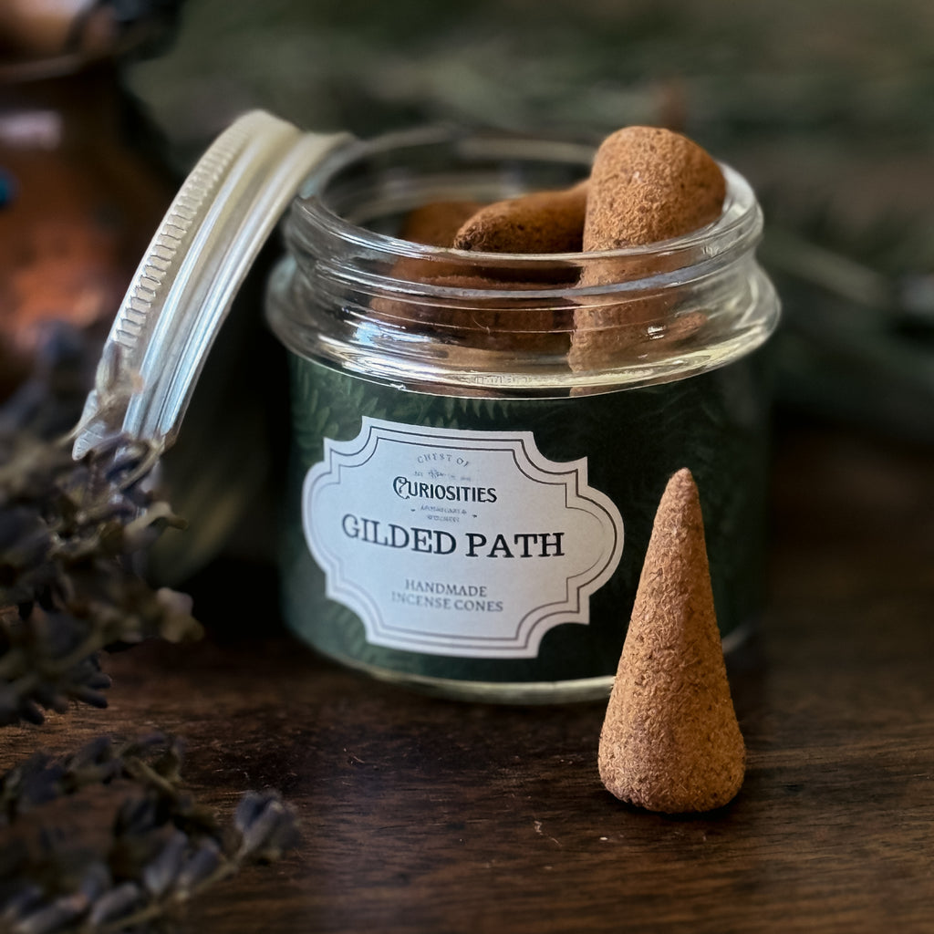Gilded Path Handrolled Incense Cones