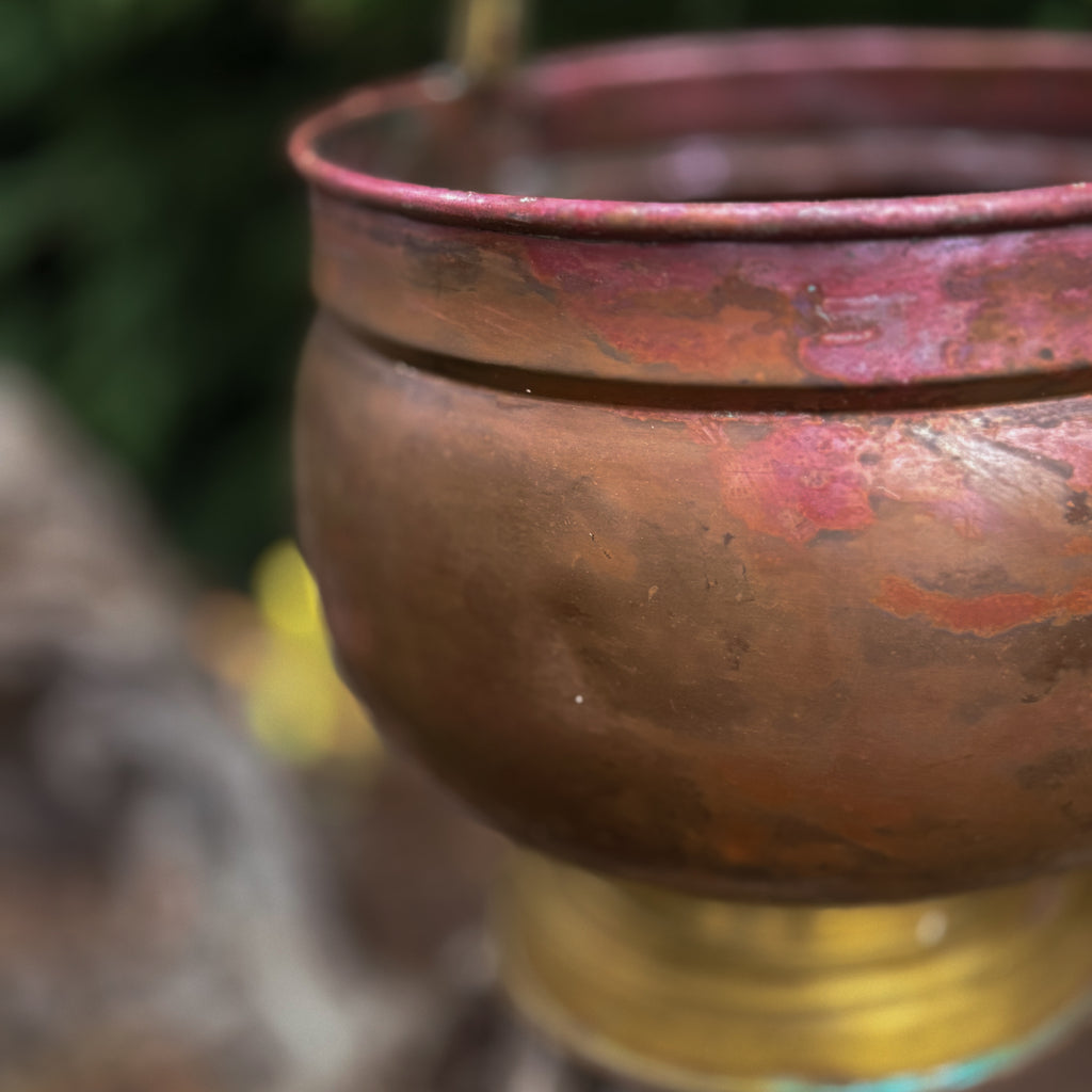 Large Copper Cauldron