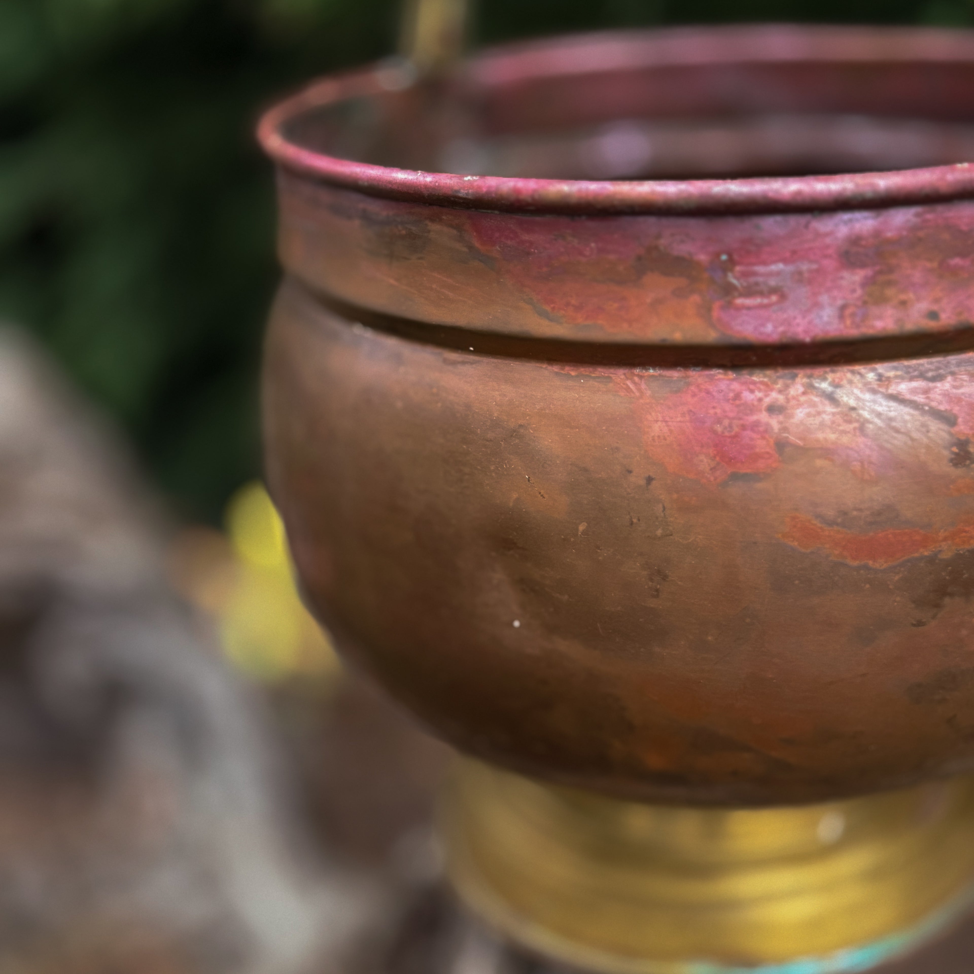 Large Copper Cauldron