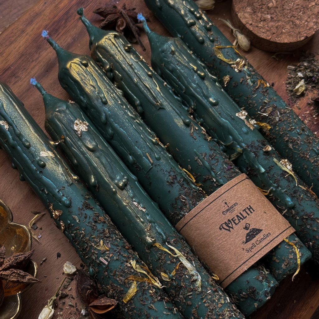 Wealth Spell Candles