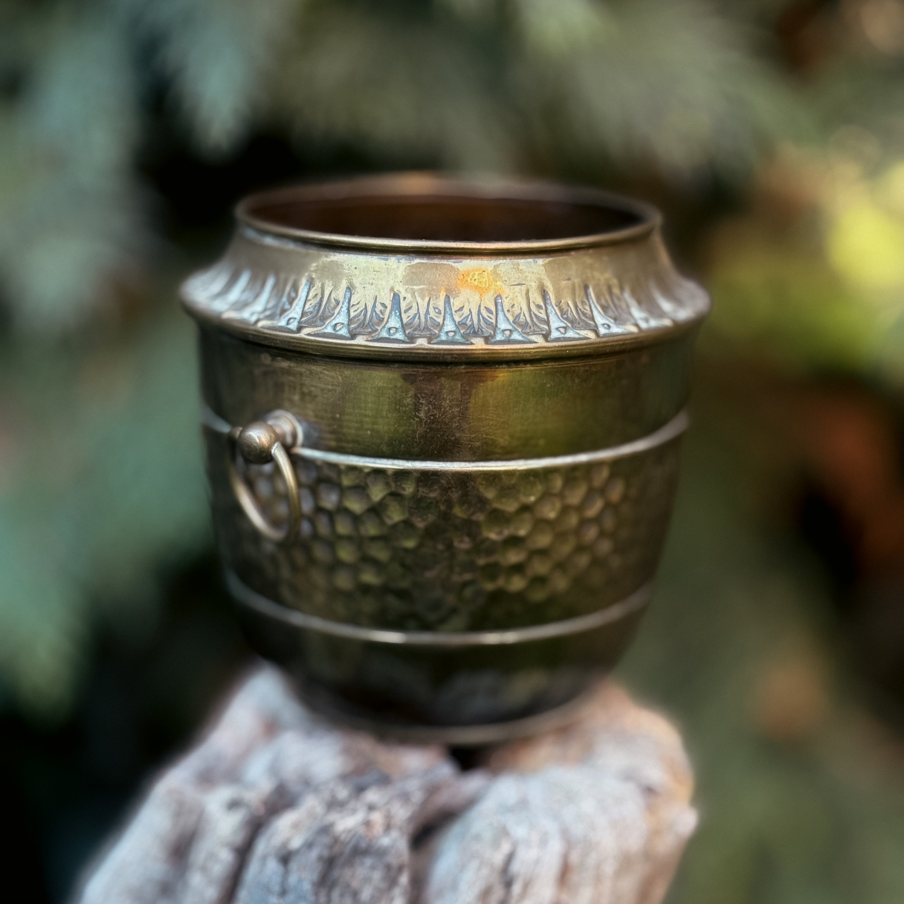 Vintage Brass Pot