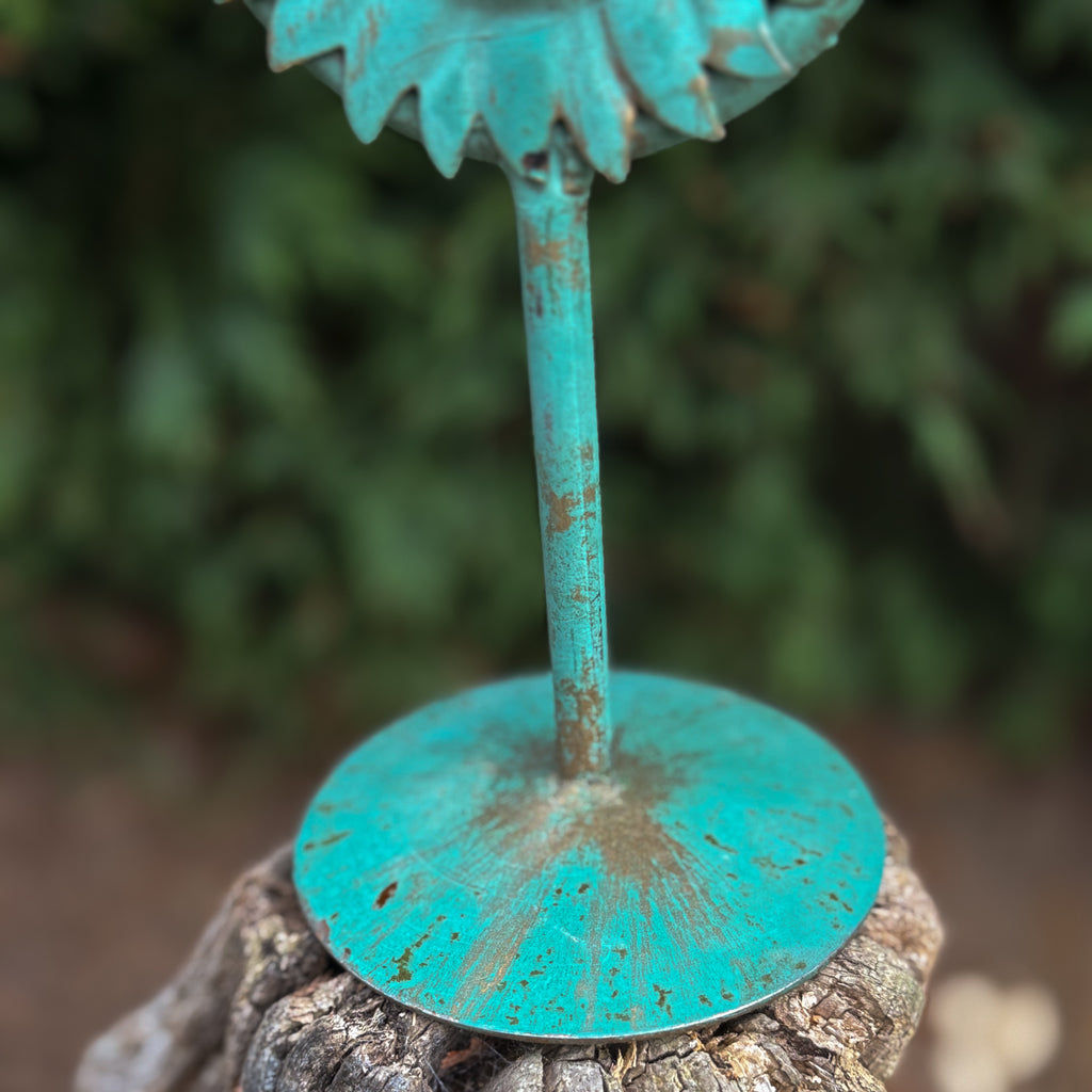 Vintage Sun Candle Stick Holder