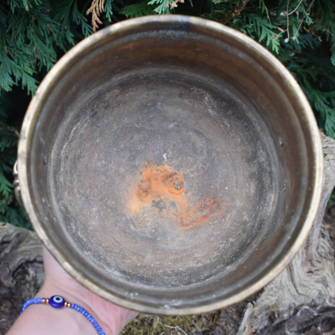 Vintage Large Antique Cauldron