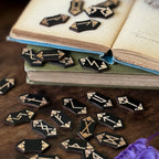 Carved Wooden Rune Set