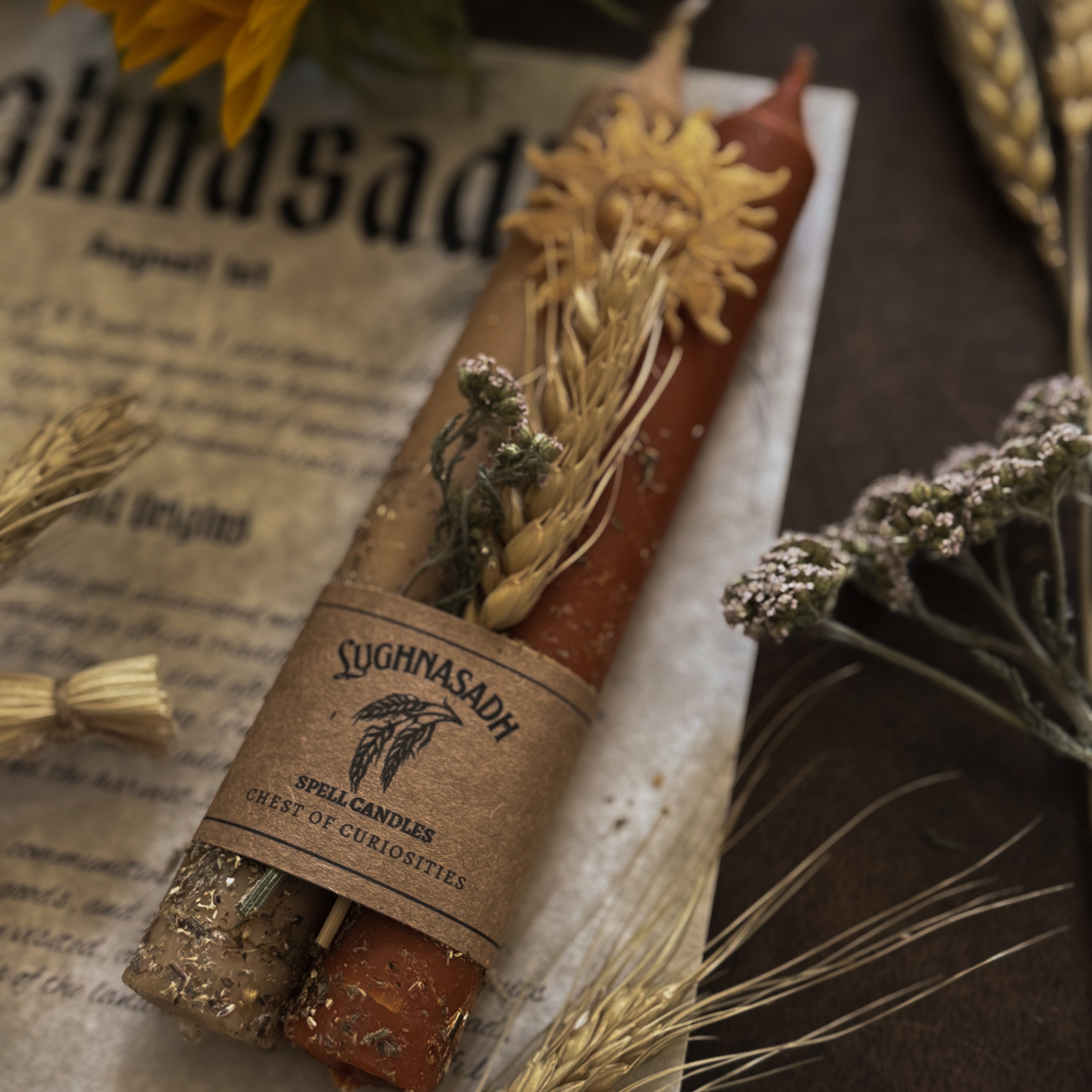 Lughnasadh Spell Candles