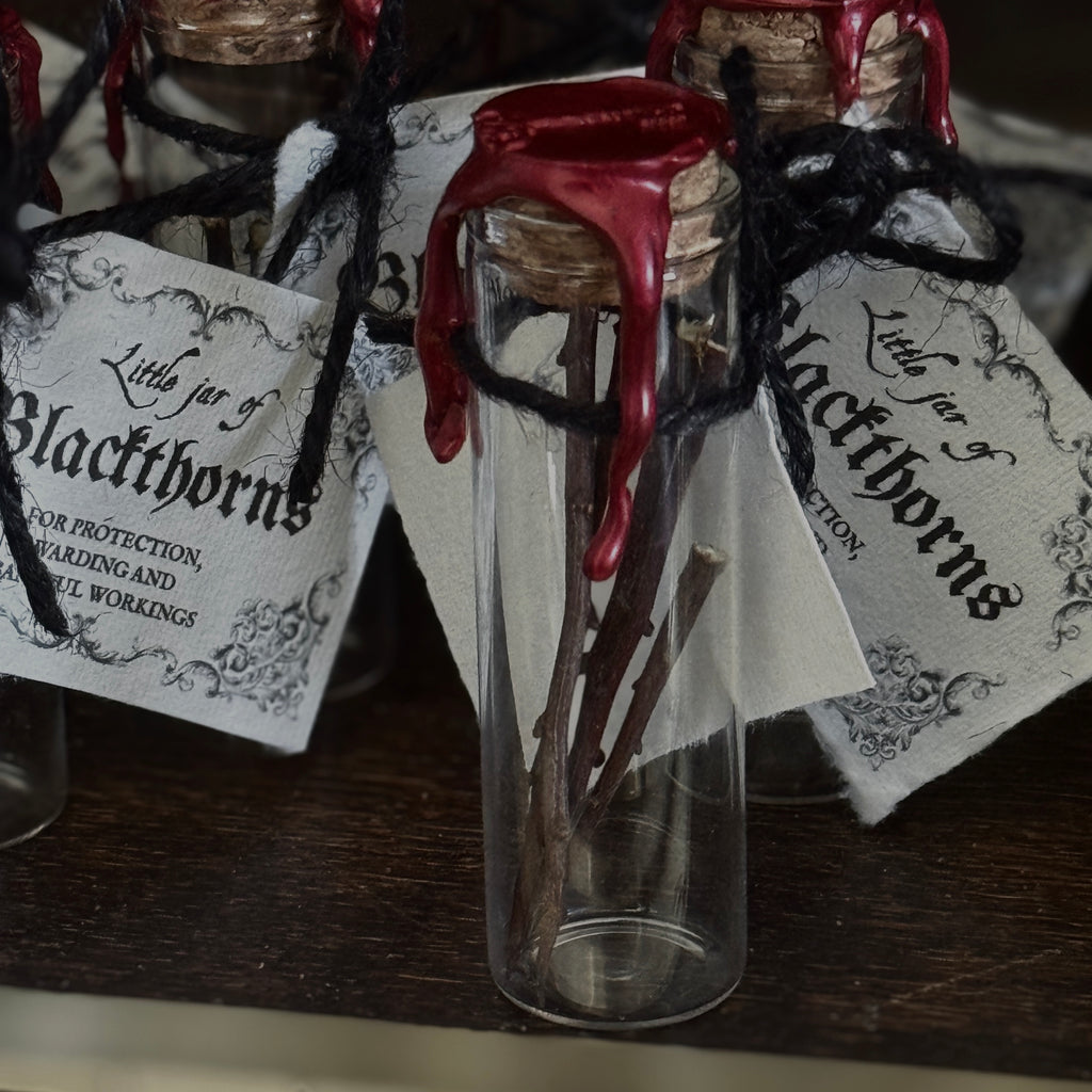 Little Jar Of Blackthorns